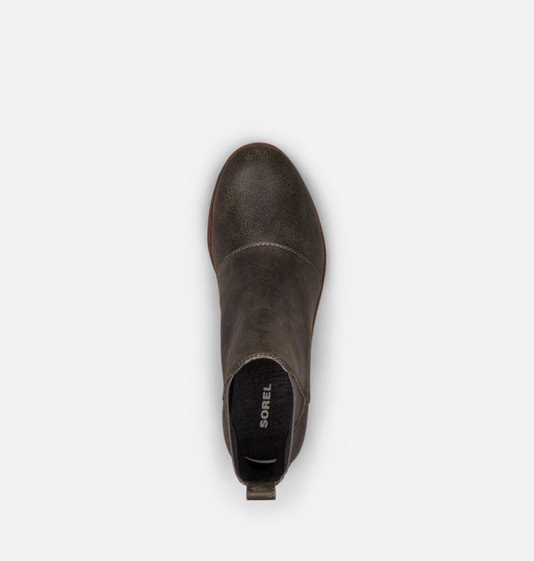 Sorel Dam Stövlar Mörk Grå - Harlow™ Chelsea Låga - AHT-672509